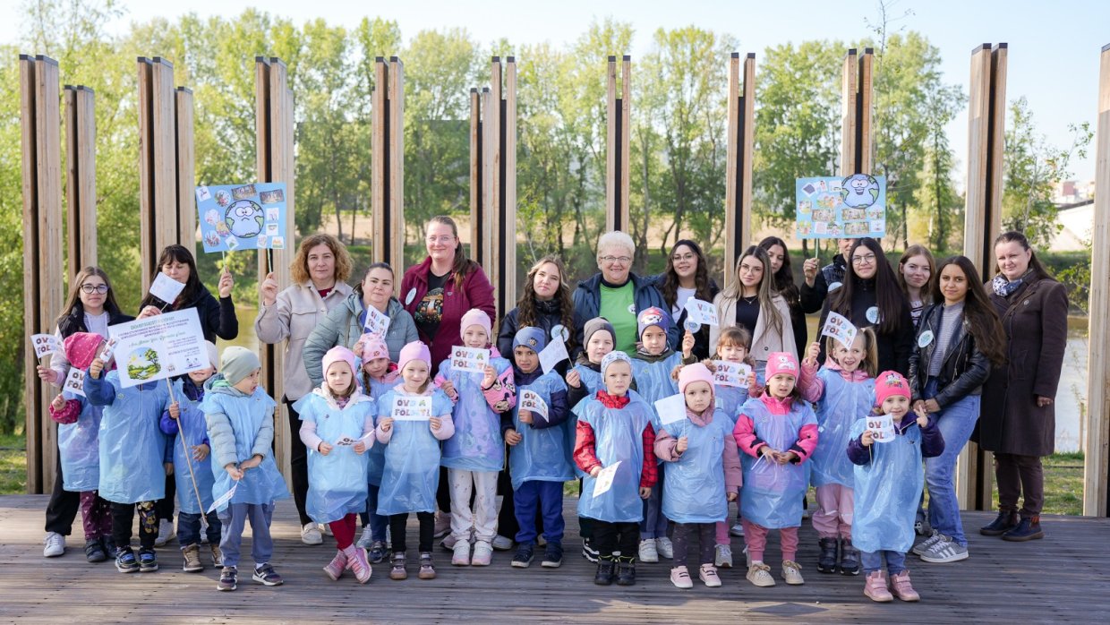 Folyómentő óvodák - a Refi ovisai is csatlakoztak