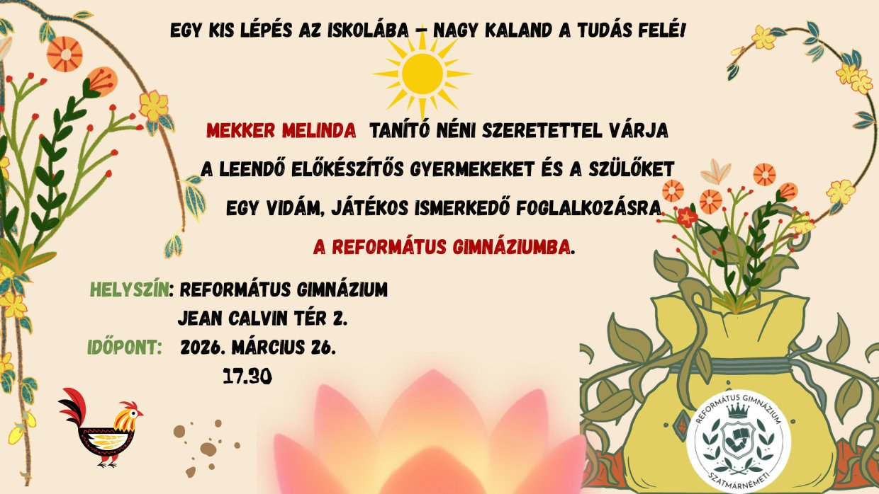 Ismerkedés az iskolával