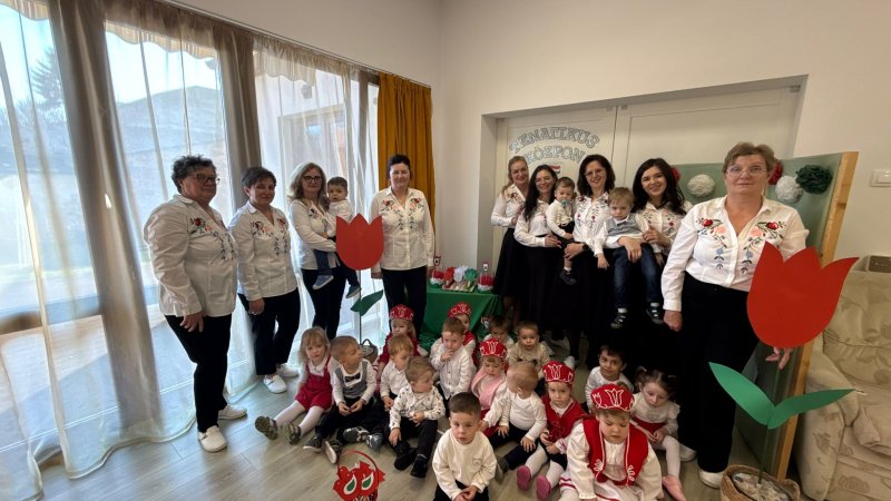 Ünnepváró, vidám délelőtt a Református Bölcsődében
